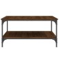 vidaXL Couchtisch Braun Eichen-Optik 80x80x40 cm Holzwerkstoff vidaXL Couchtisch Braun Eichen-Optik 80x80x40 cm Holzwerkstoff