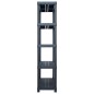 vidaXL Lagerregal Schwarz 500 kg 100 x 40 x 180 cm Kunststoff vidaXL Lagerregal Schwarz 500 kg 100 x 40 x 180 cm Kunststoff