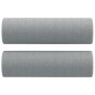 vidaXL 2-Sitzer-Sofa mit Zierkissen Hellgrau 120 cm Stoff vidaXL 2-Sitzer-Sofa mit Zierkissen Hellgrau 120 cm Stoff
