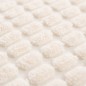 vidaXL Kissen-Set 2 Stk. Velours 45 x 45 cm Gebrochen Weiß vidaXL Kissen-Set 2 Stk. Velours 45 x 45 cm Gebrochen Weiß