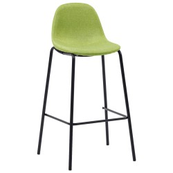 vidaXL Barhocker 4 Stk. Grün Stoff