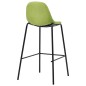 vidaXL Barhocker 4 Stk. Grün Stoff vidaXL Barhocker 4 Stk. Grün Stoff