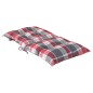 vidaXL Gartenstuhlauflagen für Niedriglehner 2 Stk. 100x50x7 cm Stoff vidaXL Gartenstuhlauflagen für Niedriglehner 2 Stk. 100x50x7 cm Stoff