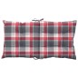 vidaXL Gartenstuhlauflagen für Niedriglehner 2 Stk. 100x50x7 cm Stoff vidaXL Gartenstuhlauflagen für Niedriglehner 2 Stk. 100x50x7 cm Stoff