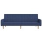 vidaXL Schlafsofa 2-Sitzer Blau Stoff vidaXL Schlafsofa 2-Sitzer Blau Stoff