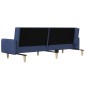 vidaXL Schlafsofa 2-Sitzer Blau Stoff vidaXL Schlafsofa 2-Sitzer Blau Stoff