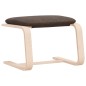 vidaXL Fußhocker Dunkelbraun 51x41x40 cm Stoff vidaXL Fußhocker Dunkelbraun 51x41x40 cm Stoff
