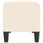 vidaXL Sitzbank Creme 100x35x41 cm Samt vidaXL Sitzbank Creme 100x35x41 cm Samt
