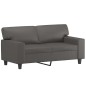 vidaXL 2-Sitzer-Sofa Grau 120 cm Kunstleder vidaXL 2-Sitzer-Sofa Grau 120 cm Kunstleder