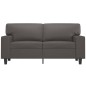 vidaXL 2-Sitzer-Sofa Grau 120 cm Kunstleder vidaXL 2-Sitzer-Sofa Grau 120 cm Kunstleder