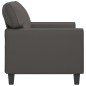 vidaXL 2-Sitzer-Sofa Grau 120 cm Kunstleder vidaXL 2-Sitzer-Sofa Grau 120 cm Kunstleder