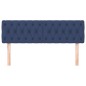 vidaXL Kopfteile 2 Stk. Blau 72x7x78/88 cm Stoff vidaXL Kopfteile 2 Stk. Blau 72x7x78/88 cm Stoff
