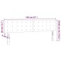 vidaXL Kopfteile 2 Stk. Dunkelgrau 80x5x78/88 cm Stoff