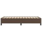 vidaXL Bettgestell Braun 90x190 cm Kunstleder vidaXL Bettgestell Braun 90x190 cm Kunstleder