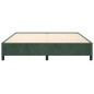 Bettgestell Dunkelgrün 180x200 cm Samt Bettgestell Dunkelgrün 180x200 cm Samt