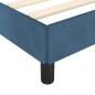 vidaXL Bettgestell mit Kopfteil Dunkelblau 80x200 cm Samt vidaXL Bettgestell mit Kopfteil Dunkelblau 80x200 cm Samt