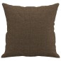 vidaXL Zierkissen 2 Stk. Braun 40x40 cm Stoff vidaXL Zierkissen 2 Stk. Braun 40x40 cm Stoff