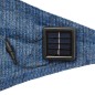 HI Sonnensegel mit 100 LED Blau 3x3x3 m HI Sonnensegel mit 100 LED Blau 3x3x3 m