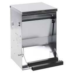 FLAMINGO Hühner-Futterautomat mit Tritt Timo 6 kg
