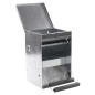 FLAMINGO Hühner-Futterautomat mit Tritt Timo 6 kg FLAMINGO Hühner-Futterautomat mit Tritt Timo 6 kg