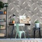 DUTCH WALLCOVERINGS Tapete Onyx Dunkelgrau DUTCH WALLCOVERINGS Tapete Onyx Dunkelgrau