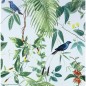 DUTCH WALLCOVERINGS Tapete Exotic Garden Blau und Grün DUTCH WALLCOVERINGS Tapete Exotic Garden Blau und Grün