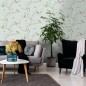 DUTCH WALLCOVERINGS Tapete Phoebe Mintgrün DUTCH WALLCOVERINGS Tapete Phoebe Mintgrün