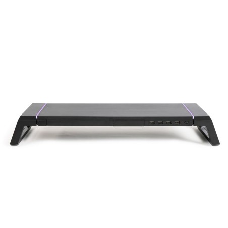 Livoo Computerständer mit Hub, Schwarz