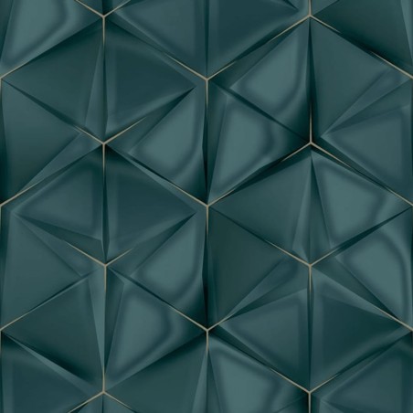 DUTCH WALLCOVERINGS Tapete Onyx Grün