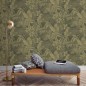 DUTCH WALLCOVERINGS Tapete Joelle Grün und Golden DUTCH WALLCOVERINGS Tapete Joelle Grün und Golden
