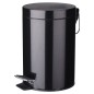 Excellent Houseware 2-tlg. Badaccessoires-Set Edelstahl Schwarz Excellent Houseware 2-tlg. Badaccessoires-Set Edelstahl Schwarz