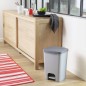 Curver Tretmülleimer Essentials 20L Hellgrau Curver Tretmülleimer Essentials 20L Hellgrau