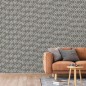 DUTCH WALLCOVERINGS Tapete Galactic Silbern und Braun DUTCH WALLCOVERINGS Tapete Galactic Silbern und Braun
