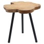 H&S Collection Beistelltisch Teak 40 cm