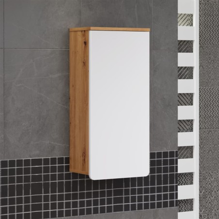 Trendteam Wandschrank Ciara Weiß und Artisan Eiche