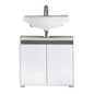 Trendteam Waschbeckenunterschrank Sol Color Weiß Trendteam Waschbeckenunterschrank Sol Color Weiß