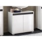 Trendteam Waschbeckenunterschrank Sol Color Weiß Trendteam Waschbeckenunterschrank Sol Color Weiß