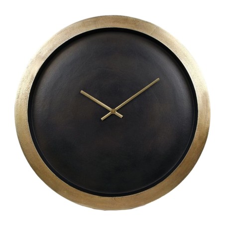 Gifts Amsterdam Wanduhr Avigon Aluminium Golden und Schwarz 55 cm