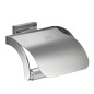 Kleine Wolke Toilettenpapierhalter mit Deckel Meo Silbern Kleine Wolke Toilettenpapierhalter mit Deckel Meo Silbern