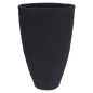 ProGarden Blumentopf Gerippt 40x60 cm Anthrazit ProGarden Blumentopf Gerippt 40x60 cm Anthrazit