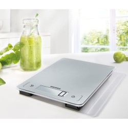 Soehnle Digitale Küchenwaage Page Aqua Proof 10 kg Silbern