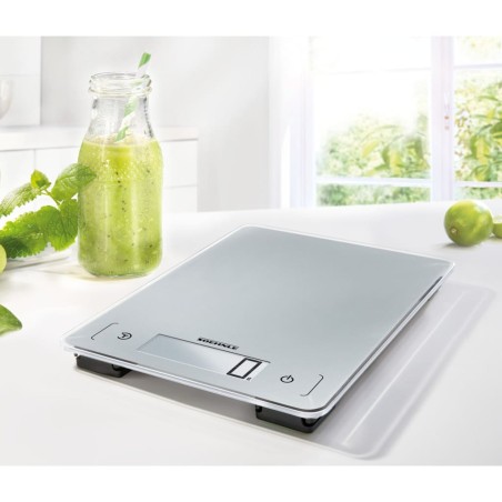 Soehnle Digitale Küchenwaage Page Aqua Proof 10 kg Silbern