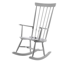 Vipack Schaukelstuhl Rocky Holz Grau