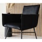 Venture Home Esszimmerstuhl Pippi Samt Schwarz Venture Home Esszimmerstuhl Pippi Samt Schwarz