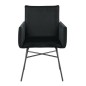 Venture Home Esszimmerstuhl Pippi Samt Schwarz Venture Home Esszimmerstuhl Pippi Samt Schwarz