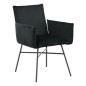 Venture Home Esszimmerstuhl Pippi Samt Schwarz Venture Home Esszimmerstuhl Pippi Samt Schwarz