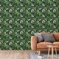 DUTCH WALLCOVERINGS Tapete Eden Schwarz und Dunkelgrün DUTCH WALLCOVERINGS Tapete Eden Schwarz und Dunkelgrün