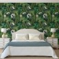 DUTCH WALLCOVERINGS Tapete Eden Schwarz und Dunkelgrün DUTCH WALLCOVERINGS Tapete Eden Schwarz und Dunkelgrün