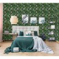 DUTCH WALLCOVERINGS Tapete Eden Schwarz und Dunkelgrün DUTCH WALLCOVERINGS Tapete Eden Schwarz und Dunkelgrün