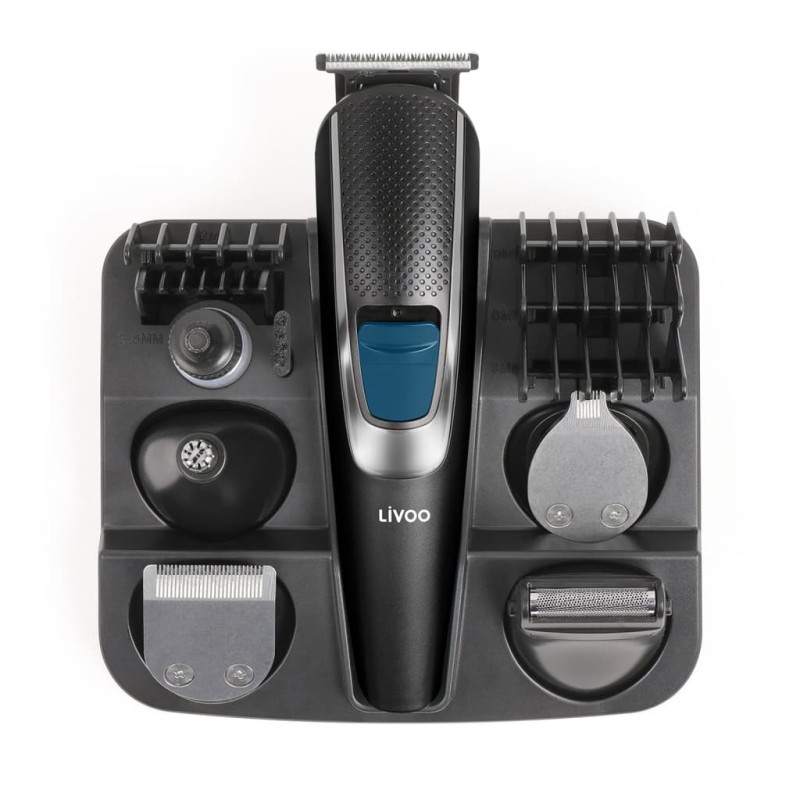 Livoo Multifunktionales Trimmer-Set Schwarz Livoo Multifunktionales Trimmer-Set Schwarz